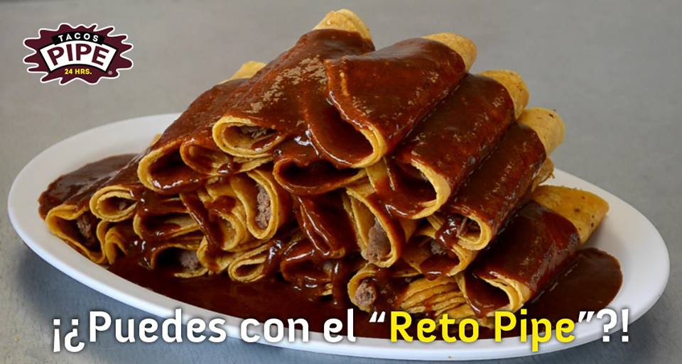 TaqueriasPipe's tweet photo. El reto pipe y tú ¿puedes vencerlo? https://t.co/MwbEt6aWnu