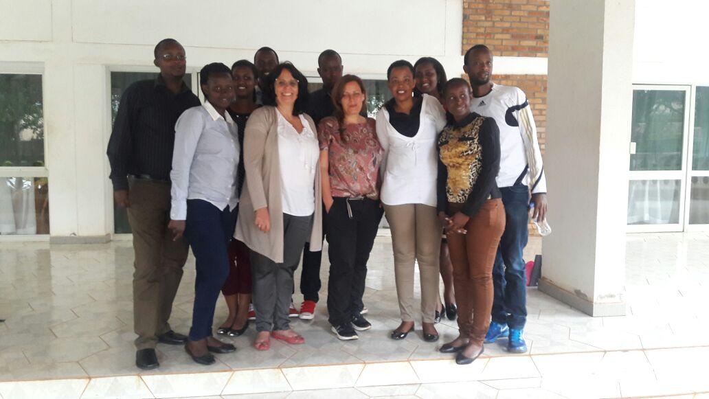 NHM Rda staff with Martina and Nicole from Natural History Museum,Mainz after a workshop on Museum education service