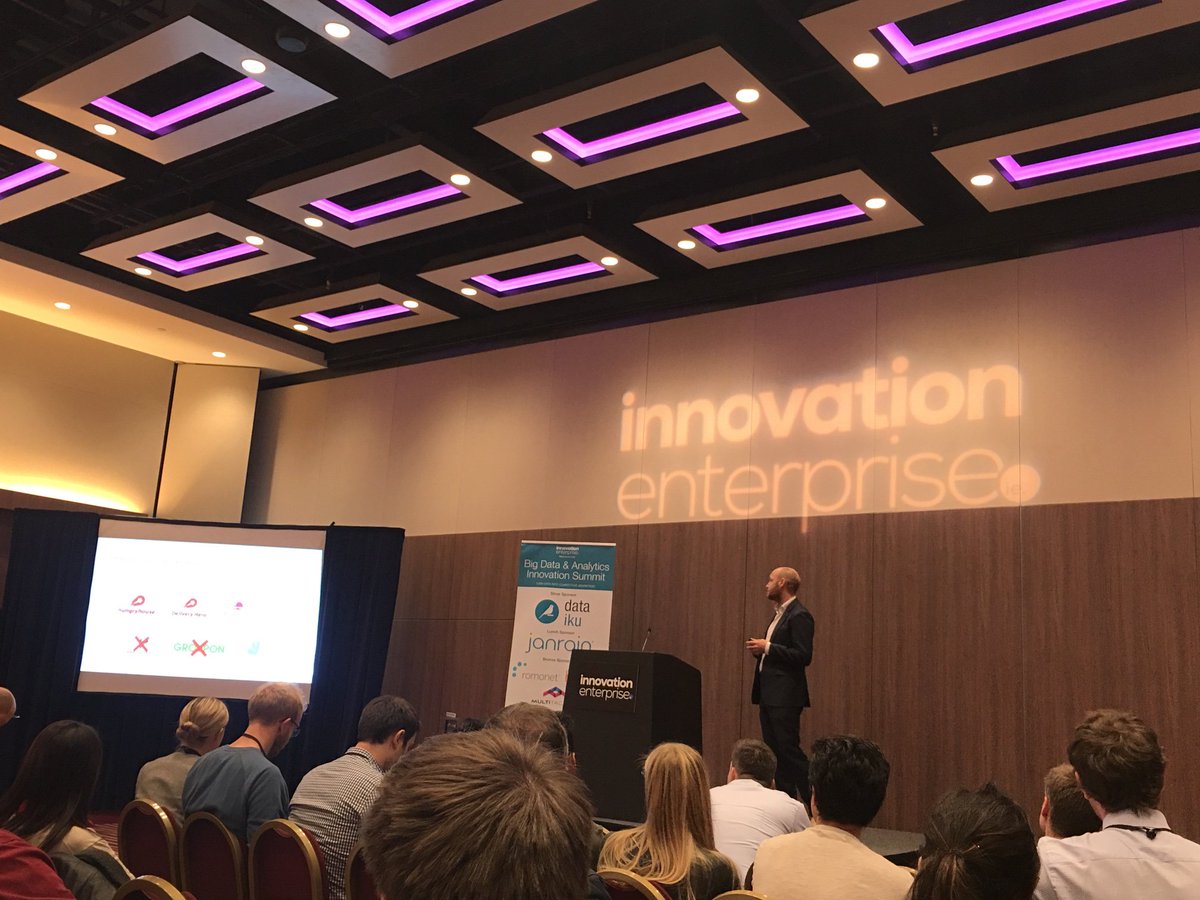 UKTNofficial's tweet photo. Rufus Weston @JustEatUK talks about the significance of data insight for business decision making #londondatafest #bigdata https://t.co/7fqUhxQjK8