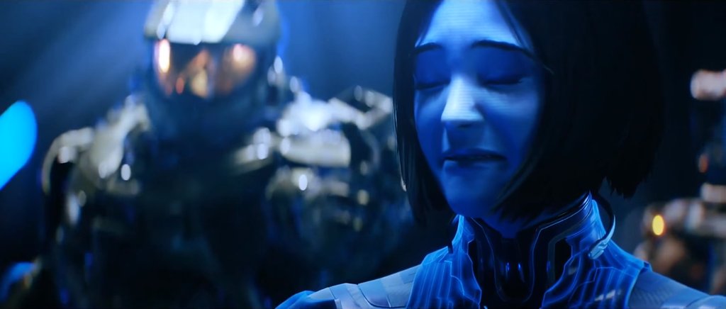 KeresRogue's tweet photo. Was having a look around at some Halo art and it turned into an evolution of Chief and Cortana's relationship. https://t.co/8EPgraB9P2