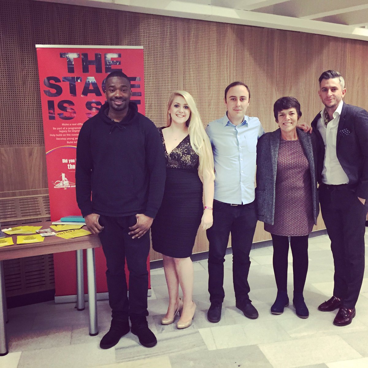 mcreyc2019's tweet photo. So proud of everything we achieved with the European youth capital bid regardless of the results tonight #EYC2019 #thestageisset https://t.co/T75M73aDgq