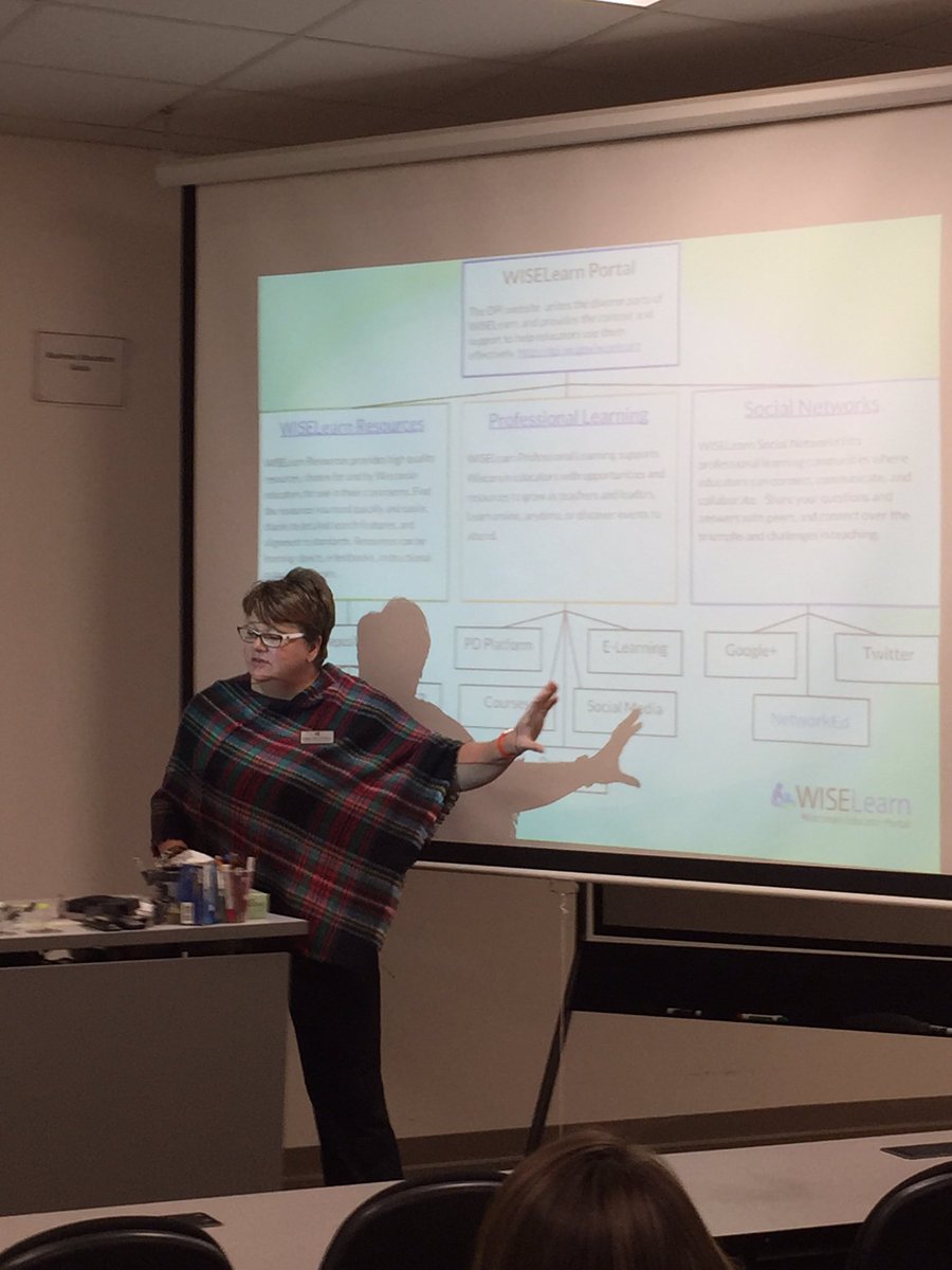 stanislawskid's tweet photo. #STOUTPROUD UW-stout MBE - future teachers getting trained on WISELearn to be digital content creators! https://t.co/I6oKammiAI