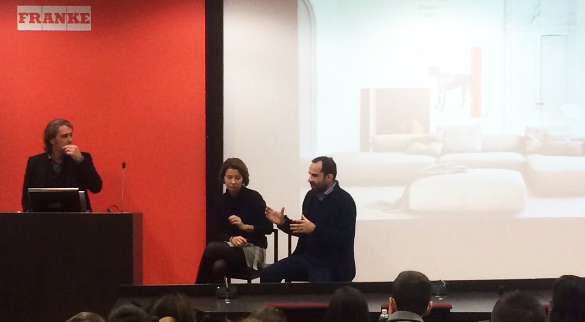 #DDNtalk by <a href="/designdiffusion/">Paolo Russo</a> and @frankekitchen #Italy
A round table talking about trends and latest novelties from the #interiordesign.