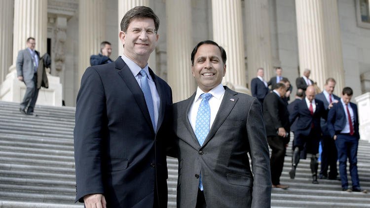 RajaForIL's tweet photo. This week I attended the new members orientation in DC to begin my transition as your next Congressman: https://t.co/czm8XtDM7l #twill #IL08 https://t.co/7uF8SDmiVF