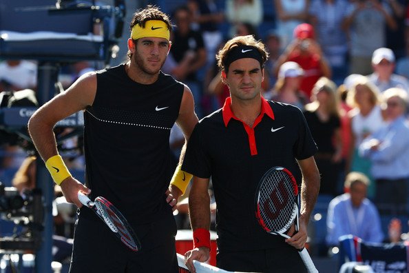 YaSportsLAT's tweet photo. 14 de septiembre de 2009. Final del US Open. @delpotrojuan está por jugar el partido más importante de vida. En frente, el más grande https://t.co/54gyNLwMnH