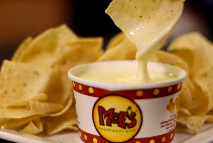 It's suppose to be cold this weekend, remember nothing warms you up like chips and queso! Come see us at Moe's. #ColdWeather #Queso #Moes