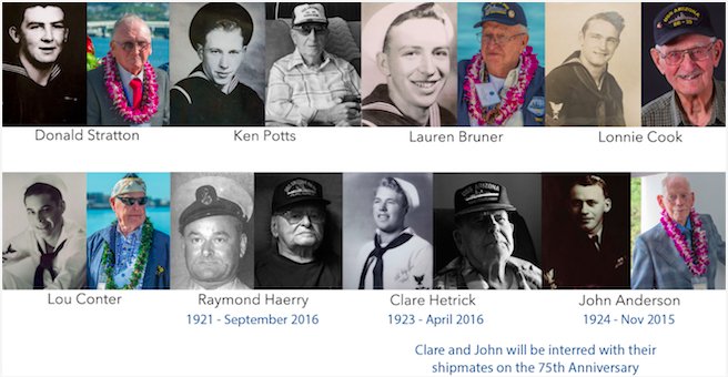 One year ago, we started a campaign to help the #survivors of the #USSArizona at #PearlHarbor return for the 75th.  hubs.ly/H05bxpj0