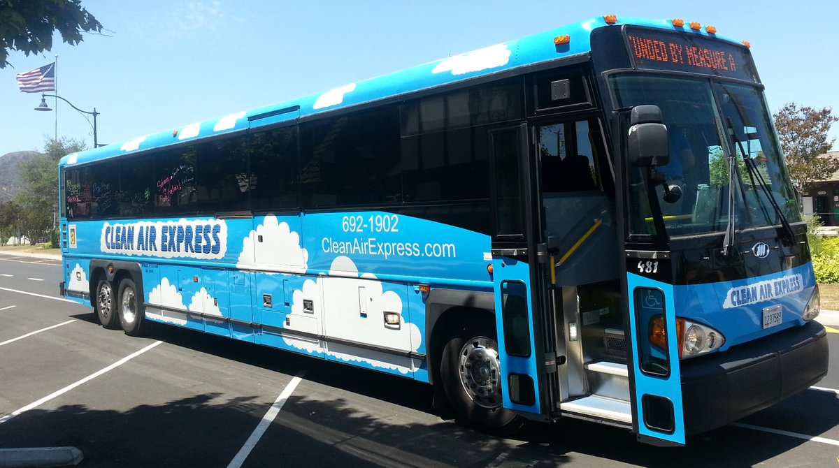 sbcarfree's tweet photo. Have you hopped on #CleanAirExpress Saturday service? It offers round trips between SB &amp; the Santa Ynez Valley! https://t.co/CExgKpiB6E https://t.co/8e34FYEBSb