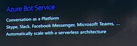 crudeoilreport's tweet image. #AzureBotServices is built on top of #AzureFunctions is next on #MSFTConnect by @SQLGal