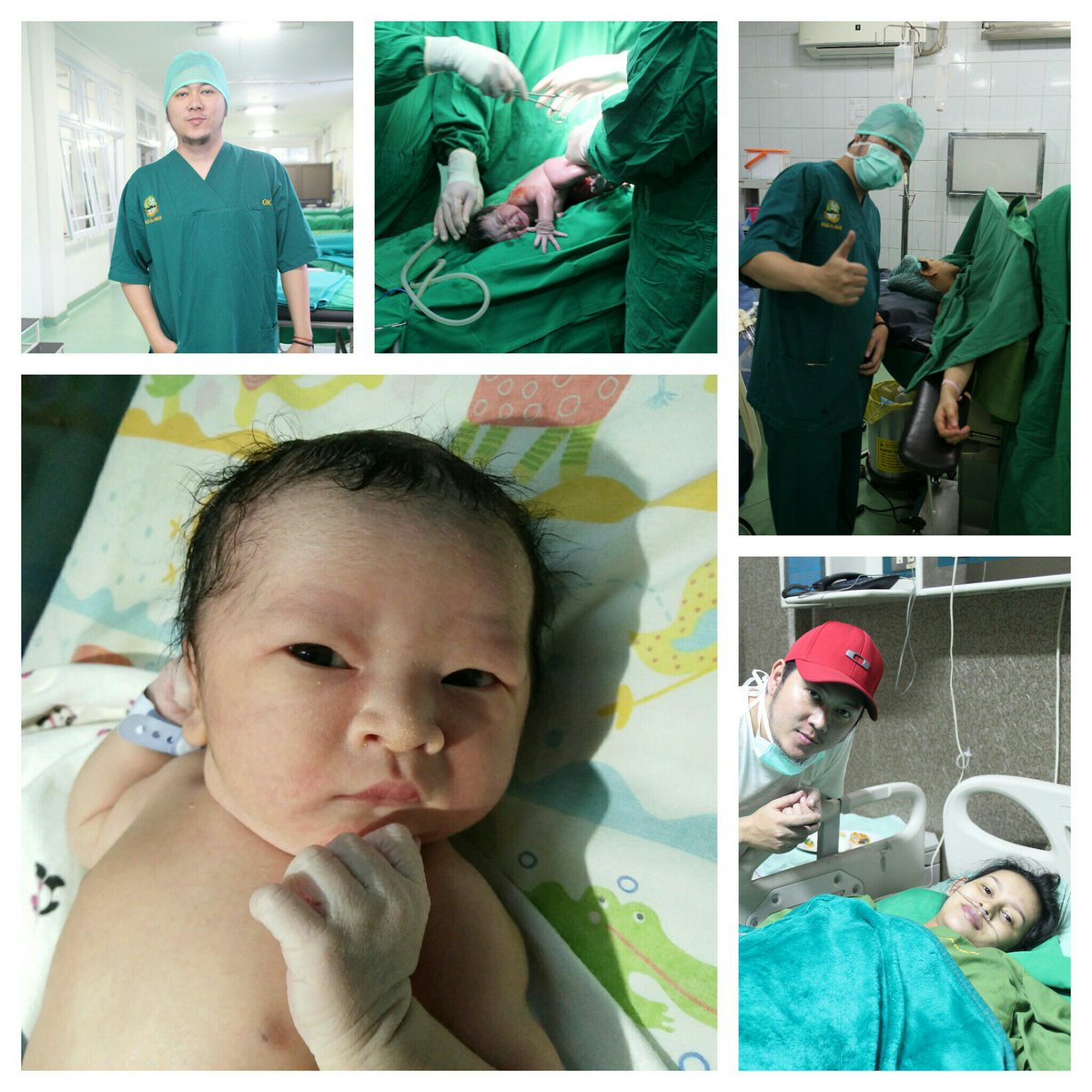 Allhamdulillah telah lahir putra ke 2 kami dengan BB 33 TB 50 di RSUD islam AL IHSAN BANDUNG tgl 16-11-2016 pukul 6 sore