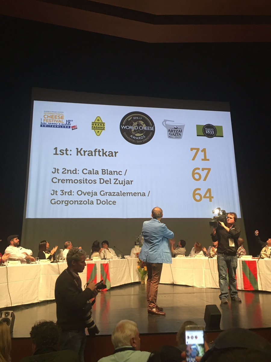 AmelieJavi's tweet image. Queso ganador world cheese de San Sebastián