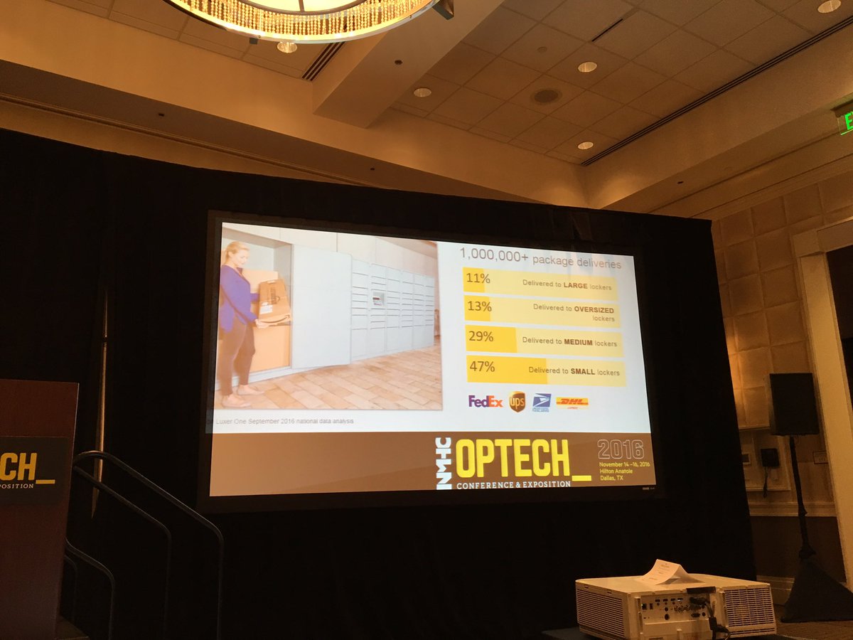 LuxerOne's tweet image. First drones we&apos;ll see are self-driving delivery vehicles. More manageable &amp;amp; scalable for packages. -Moderator @morenochris at #OPTECH2016