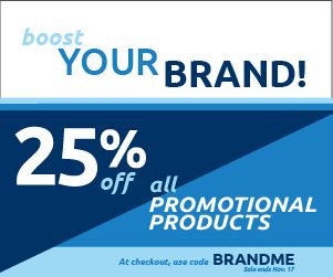 logogarden's tweet image. One more day to save 25% on all promo items with your #logo. Log into to your account or make a logo now. buff.ly/2f9uOL5