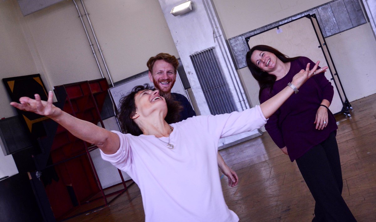 #LoveTheatreDay #OldFools #Workshop @NYTofGB @ToTheMoonUK @tristanbernays @Angelabull #BrianFerguson @LuciePankhurst pics by @andy_colbourne