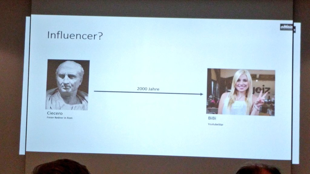 bevehl's tweet image. Von Cicero zu Bibi. #Influencer haben sich verändert. #zukunftmediaplanung