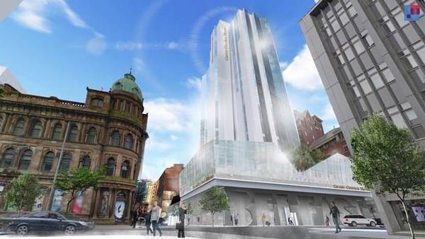 NiceArmenia's tweet photo. Plans to make Belfast's new Grand Central Northern Ireland's biggest hotel - BelfastTele... https://t.co/Y9Cy1ud92v https://t.co/6bxUEAtFC3