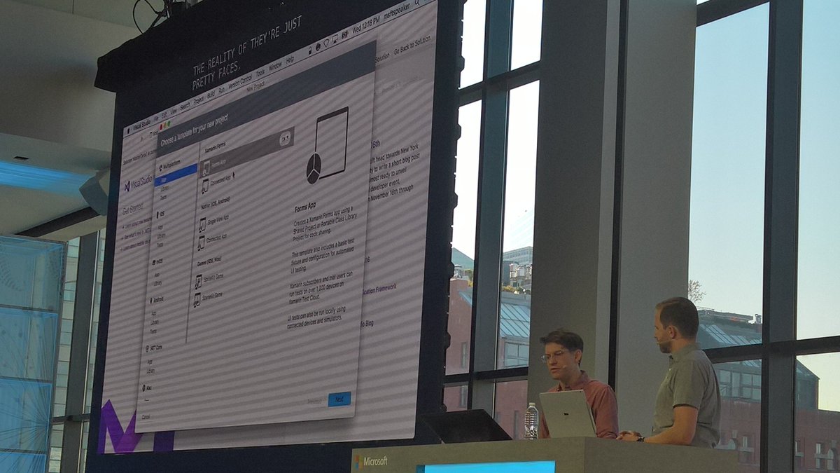 MountGellert's tweet image. #msftconnect @migueldeicaza Show them Miguel! #VSforMac