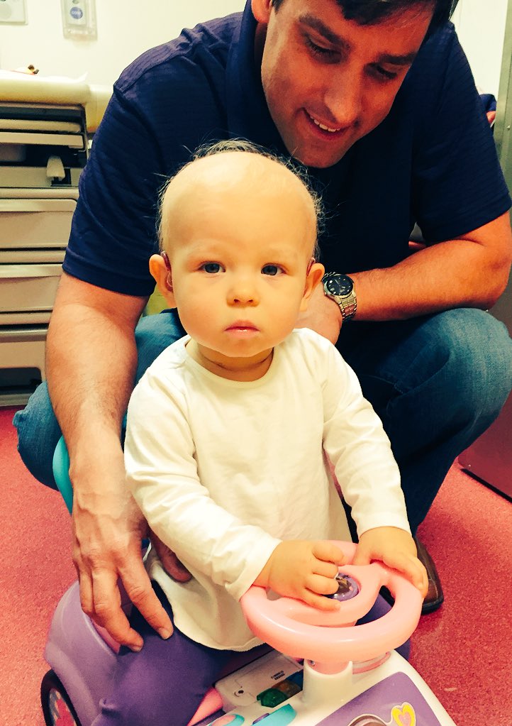 JennHobby's tweet photo. Reese today @childrensatl &amp; as we leave the hospital @HeatherBranch is playing @RachelPlatten #FightSong @Star941Atlanta #tearsstreaming https://t.co/Kt3fmfuvzU