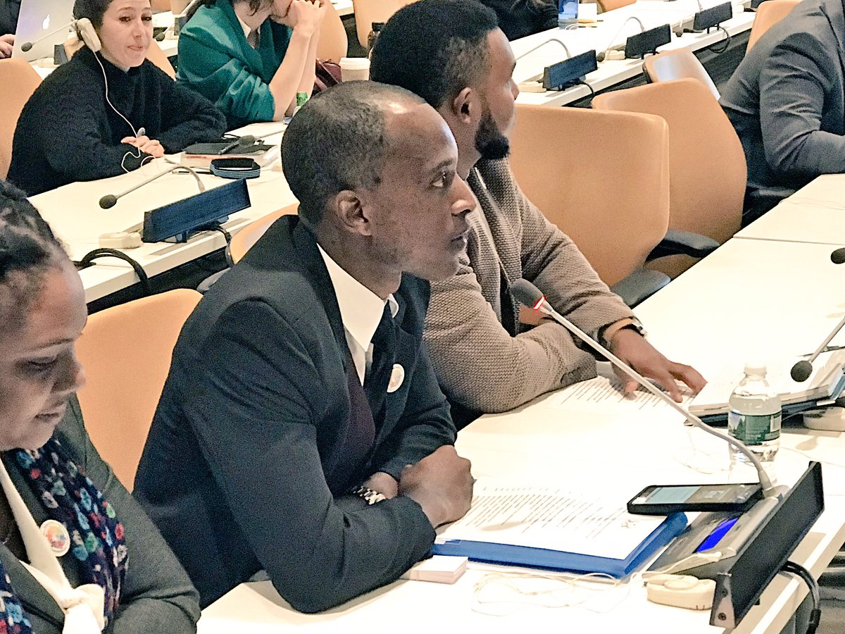 GLCIntl's tweet image. Caribbean Entrepreneurship Challenge co-winner Floyd Thomas presenting his business, The Soursop Eden #GLCattheUN2016 #startup #Entrepreneur