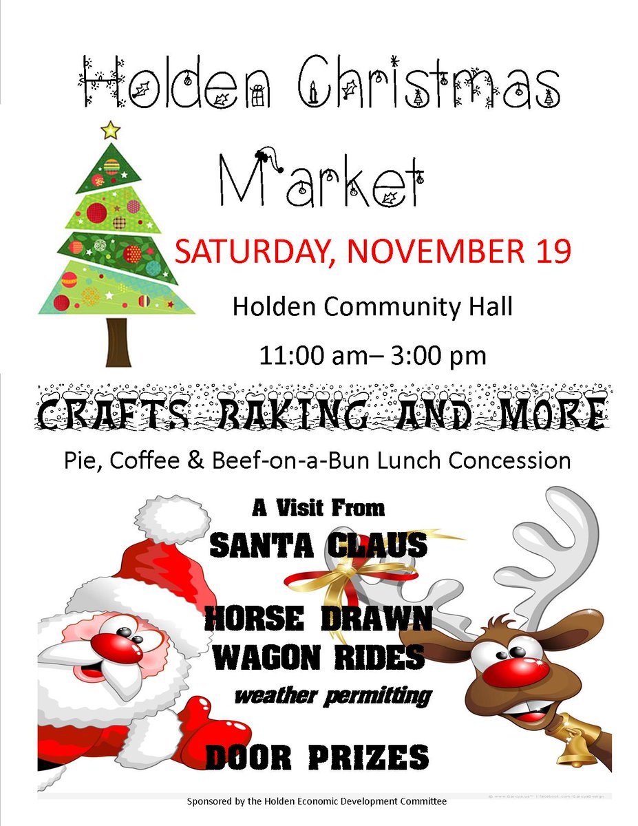 This annual event has a great variety of vendors. Santa visit is 12 - 2 pm. Win Green-Bucks that you can spend at the Market &amp; door prizes.