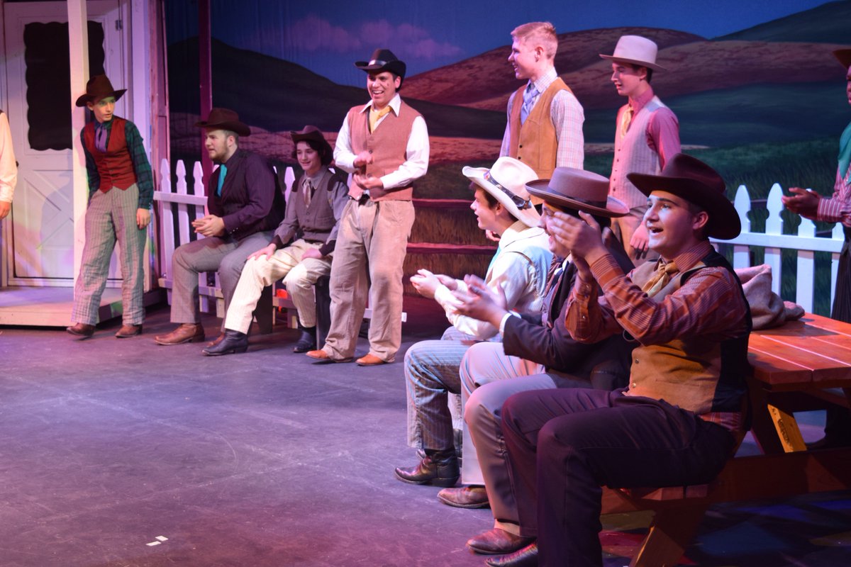 ISDSchools's tweet image. Check out more photos from Truman's Oklahoma! at facebook.com/ISDSchools/ #isdstrong @THSPatriots