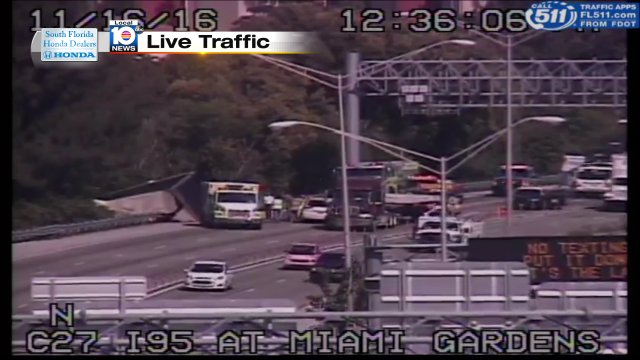 #trafficalert I-95 SB at Miami Gardens Regular lanes blocked due to crash. Express lanes getting through #miami https://t.co/z82mnqvw5H