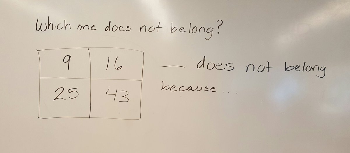 Respectfully arguing in math this morning