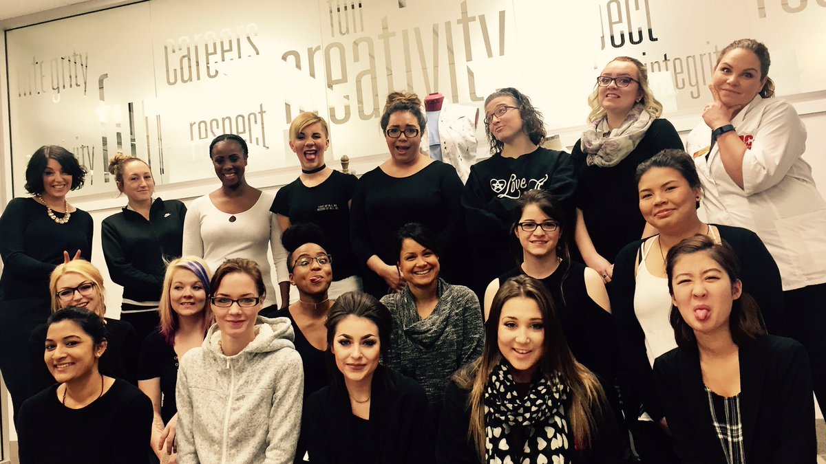 @mccollegegroup Here they R November #Esthetics class! #followingyourpassion looking #FABULOUS & #instyleallways ⭐️