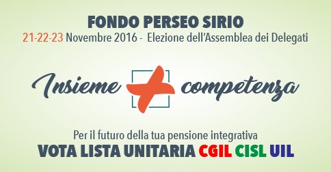 Lista Cgil Cisl Uil tweet media