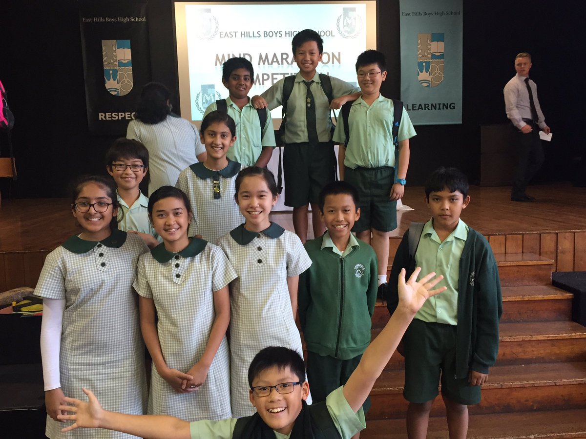 Not place getters- but we were all winners on the day! # mindmarathonchampionships