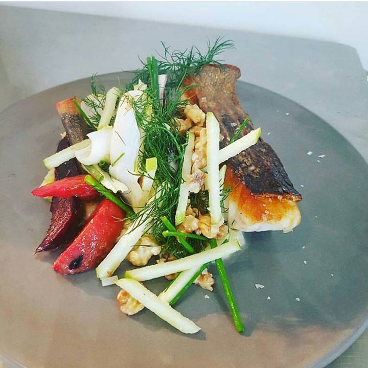 And today we serve fish...
Our special in The Deck is a crispy skinned Australian harpuka, creamy leaks, roasted be…