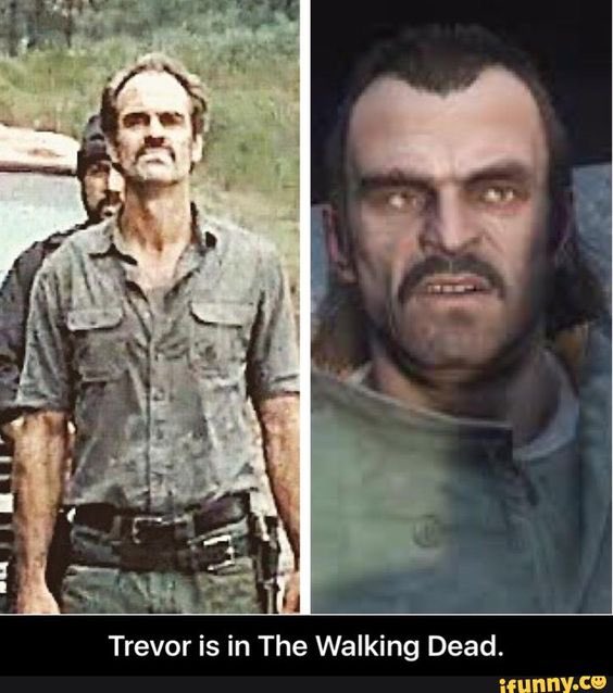 Trevor Phillips In The Walking Dead