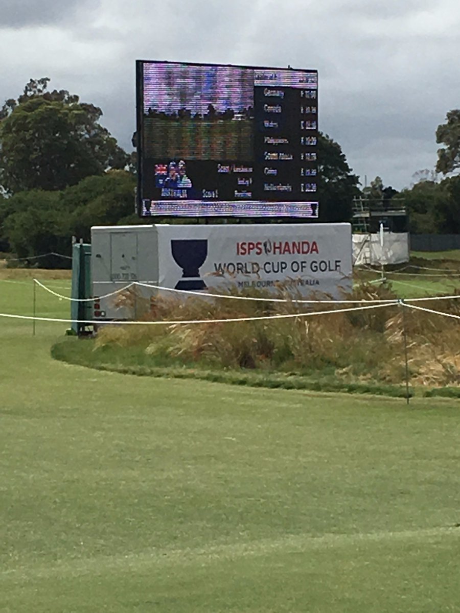 World Cup of Golf 2016 - Come on Australia <a href="/KingstonHeathGC/">Kingston Heath Golf Club</a>