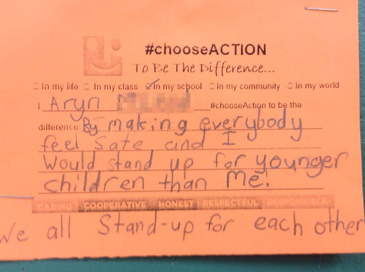 CWong_LLC's tweet photo. Our students are showing how they can choose action to make a difference @hanoverps  #chooseACTION https://t.co/RpyRXszcwv