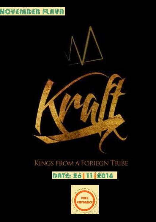 DSLVillage's tweet photo. On the line up this Saturday:

Kraft Krafting

#November #Flava

You don't want to miss this one 🎸 🎺🎻 🎹 https://t.co/fKs2uHExTw