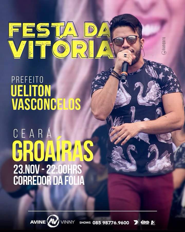 avinevinnyfc's tweet photo. Daqui a pouco tem Avine em Groaíras! #RepertorioNovo #SurraDeSwing #VocêEscutaPrimeiroComAv #OCaraDoMomento https://t.co/cvV76YmXta