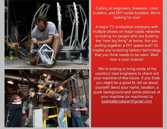 MatthewGSolomon's tweet image. #NowCasting #Engineers #robotbuilders #rocketbuilders