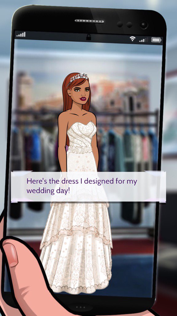 Take a look at the wedding dress I designed for my big day! #demipathtofamew bit.ly/EpisodeHere