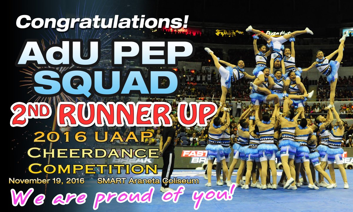 adamson_u's tweet photo. Thank you for making the Adamson University community feel proud. https://t.co/XlS3V7X7J7