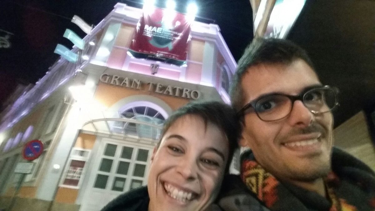katuaygalea's tweet photo. Así de bonito luce el #GranTeatro de #Cáceres, así de contentos @katuaygalea 
#MAE2016 @AgcexOrg #artesescénicas 
Mañana más, ¡descansad! https://t.co/Ct2QyuT5fo