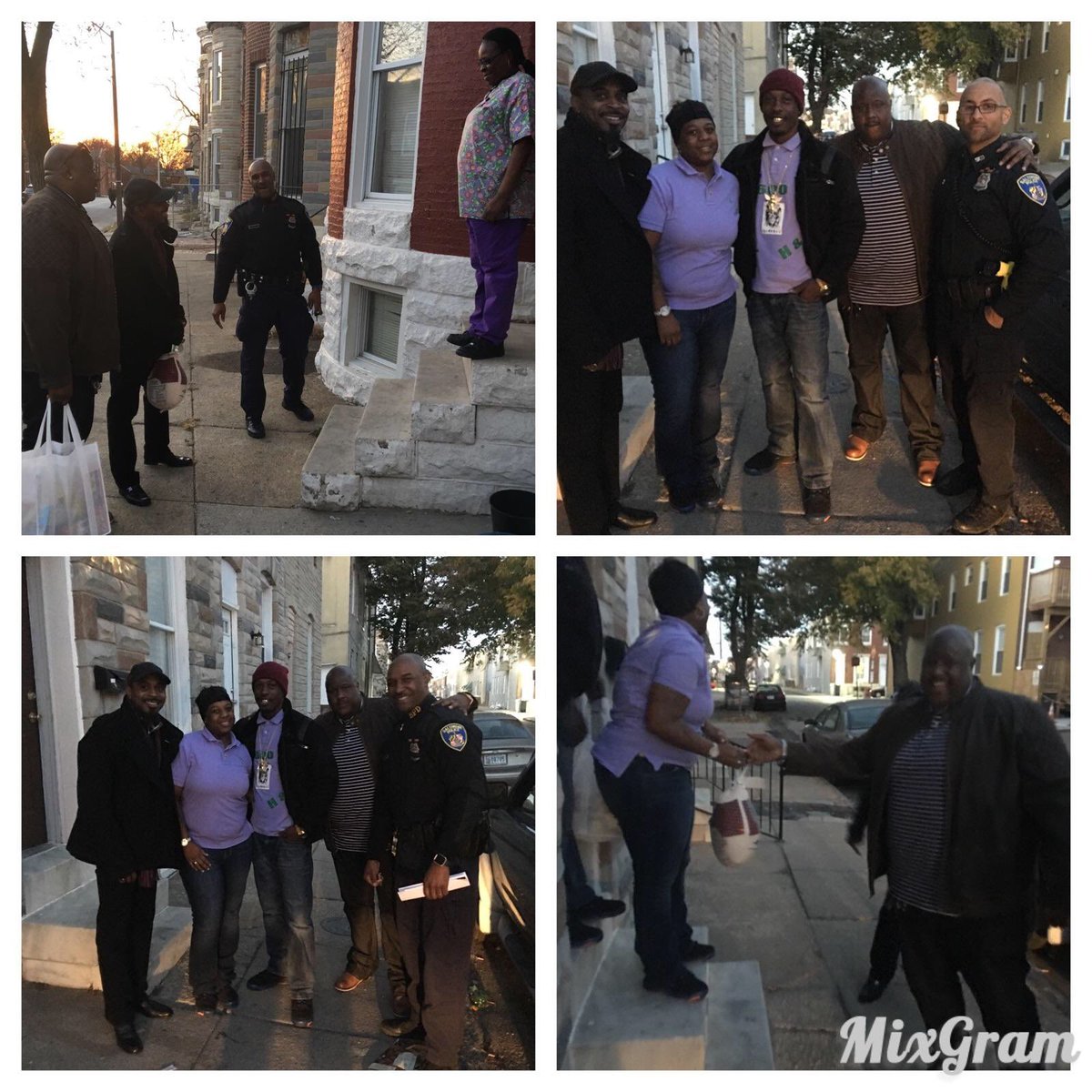 SE CCU along with <a href="/BPDCCD/">BPD CCD</a> Chaplains for a 2nd evening delivering Turkeys / Trimmings to families in the SE Community