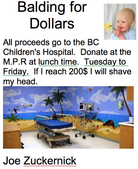 Don Ross student making the lives of others better.  Just because he can! @SeatoSkySD48 @donrosseagles