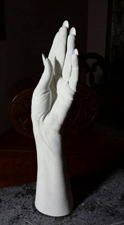 LIHandCasting's tweet image. This is a casting I just created for a client wanting to have it to display his work.