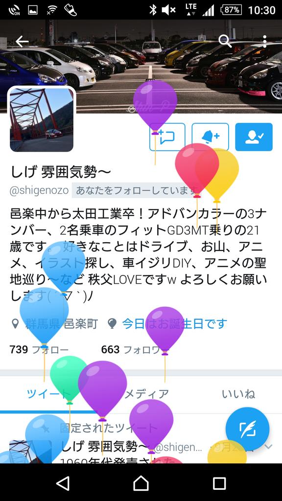 こぐ على تويتر しげぞう誕生日おめでと V んぴｯ