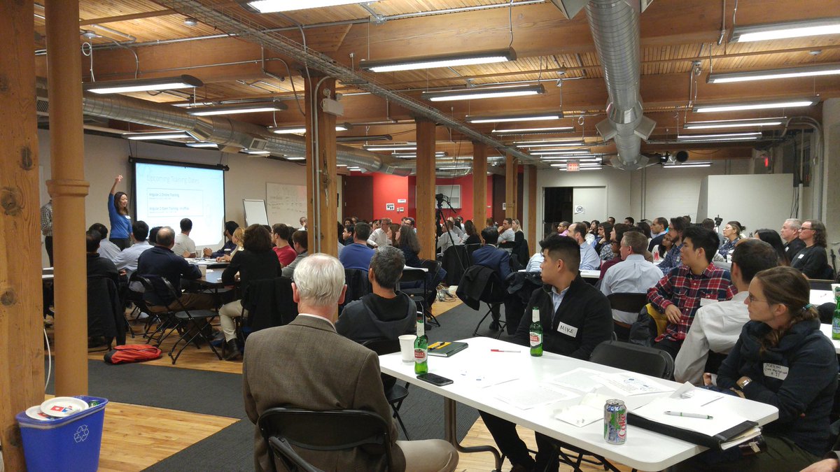 Jonathan_Tracy's tweet photo. A great turnout at the Agile TO meet-up. #agile #coaching #community https://t.co/RJiPyeawNw