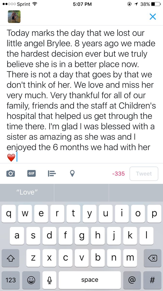 kelsi2018's tweet photo. Forever in our hearts💞👼🏻 https://t.co/l8I5ltuZeJ