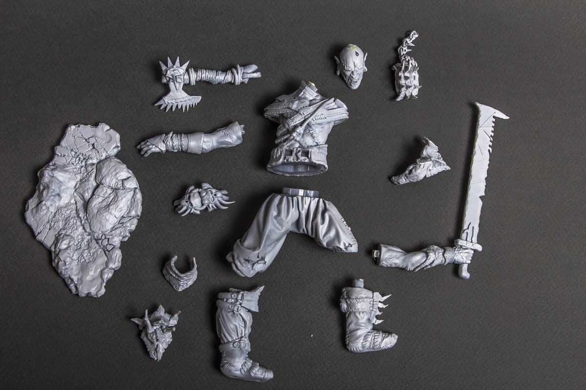 3dartdigital's tweet photo. Update.  Taked to pieces an #orc. It will be #collection of Orcs https://t.co/JCliTL85Yy