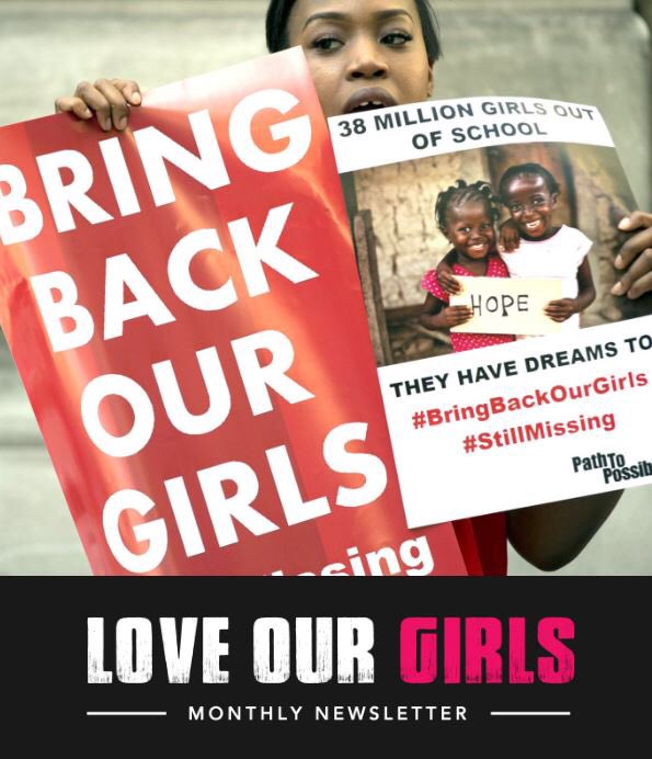 DanaiGurira's tweet photo. The NOV #LoveOurGirls newsletter: dedicated to the 21 Chibok schoolgirls released by Boko Haram https://t.co/AYtINKOk02 #BringBackOurGirls https://t.co/kvhwC9CH7g