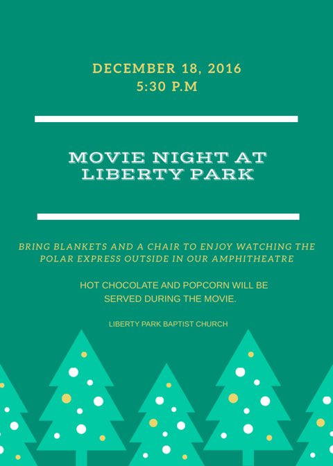 MatthewMarsh10's tweet photo. Watching The Polar Express outside in our amphitheater at @Liberty_Park_BC is going to be awesome! I can't wait! #BringOnTheHotChocolate https://t.co/Y6h4Y5Ykz3