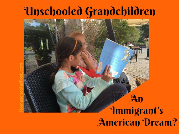 HomeschoolPost's tweet photo. New article up on the Post! Why #unschooled grandkids are an immigrant Latinx grandparent's American dream! https://t.co/Y19Q4uAZXF https://t.co/cYBTSqTa0H
